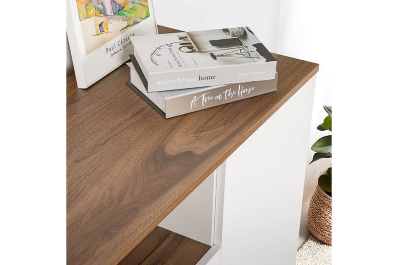 Hano Konsollbord 180 cm - Natur/Hvit - Møbler - Bord - Avlastningsbord - Gangbord