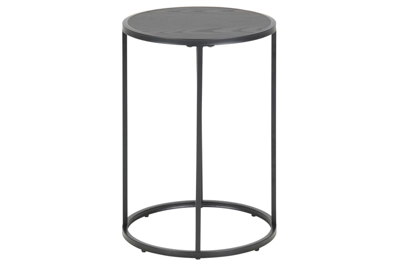 Hartsoe Sidebord 40x40 cm - Svart - Møbler - Bord - Avlastningsbord - Lampebord & sidebord