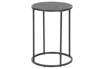 Hartsoe Sidebord 40x40 cm - Svart - Møbler - Bord - Avlastningsbord - Lampebord & sidebord