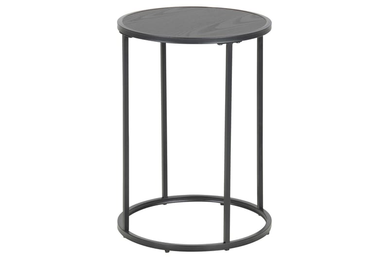 Hartsoe Sidebord 40x40 cm - Svart - Møbler - Bord - Avlastningsbord - Lampebord & sidebord