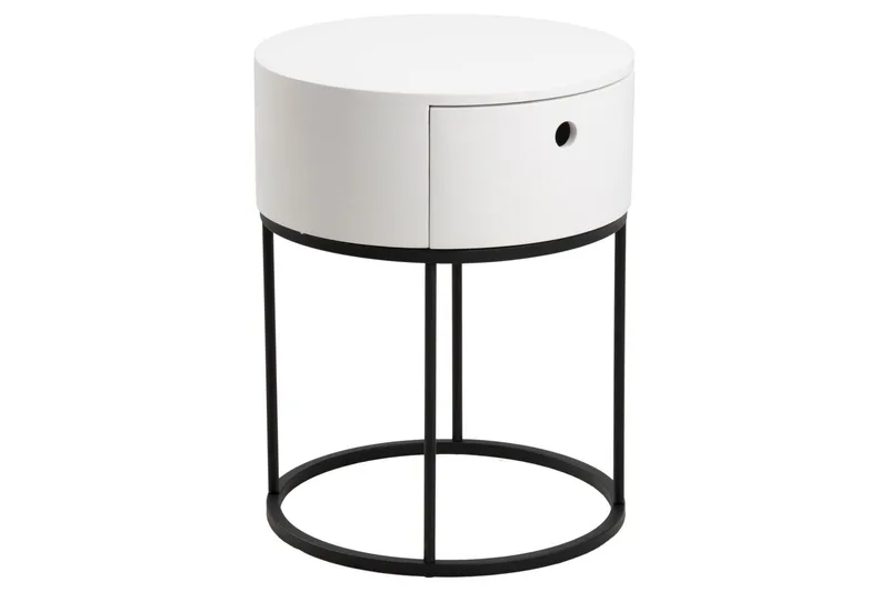 Hastane Nattbord 40 cm, Svart