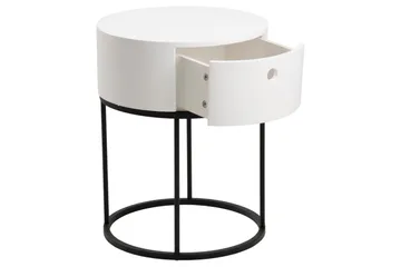 Hastane Nattbord 40 cm - Svart - Møbler - Bord - Avlastningsbord - Sengebord & nattbord