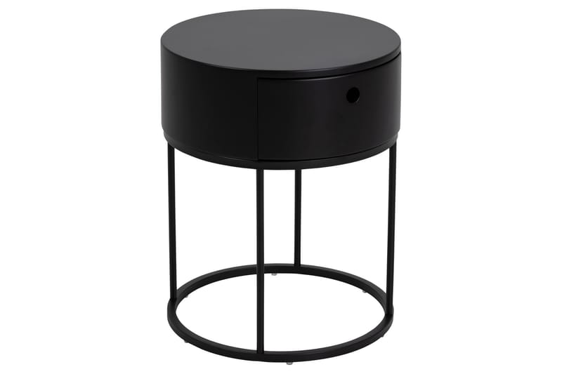 Hastane Nattbord 40 cm - Svart - Møbler - Bord - Avlastningsbord - Sengebord & nattbord