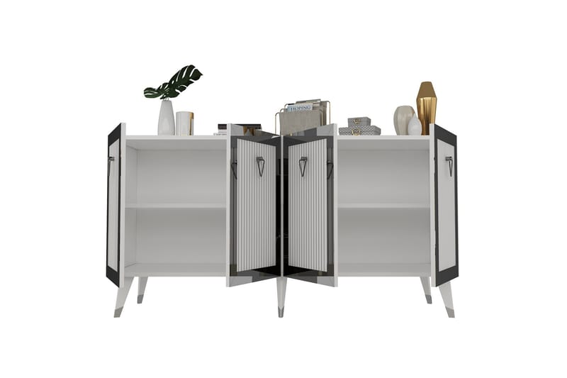 Hazelle Konsollbord 150 cm - Hvit/Sølv - Møbler - Bord - Avlastningsbord - Gangbord