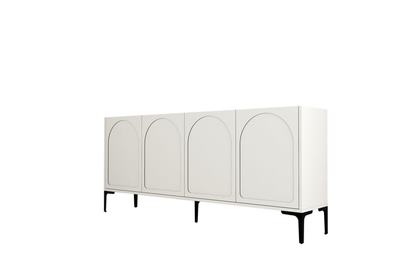 Hazim Konsollbord 180 cm - Krem/Svart - Møbler - Bord - Avlastningsbord - Gangbord
