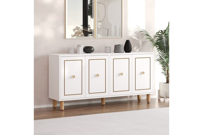 Hearst Konsollbord 150 cm - Hvit - Møbler - Bord - Avlastningsbord - Gangbord