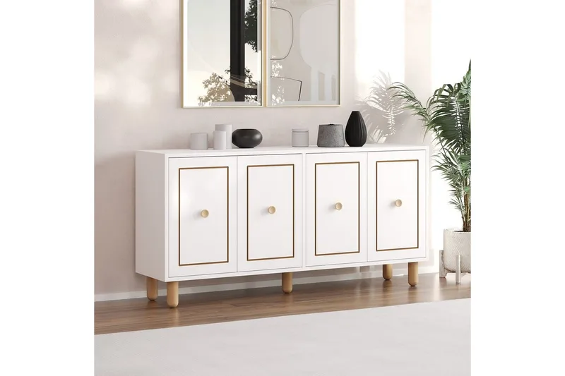 Hearst Konsollbord 150 cm - Hvit - Møbler - Bord - Avlastningsbord - Gangbord