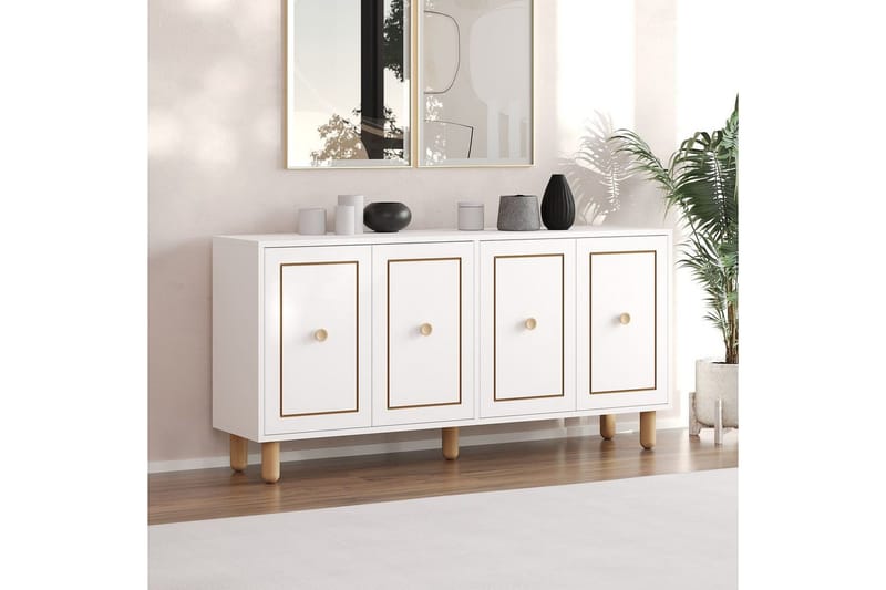 Hearst Konsollbord 150 cm - Hvit - Møbler - Bord - Avlastningsbord - Gangbord