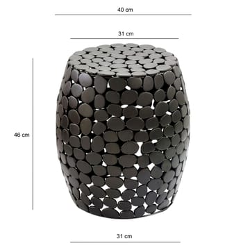 Helilo sidebord 40 cm - svart - Møbler - Bord - Avlastningsbord - Settbord