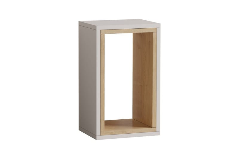 Hesper Sidebord 30 cm, Eik/Hvit