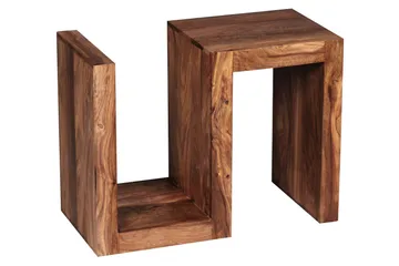 Hessler Avlastningsbord 44 cm - Brun - Møbler - Bord - Avlastningsbord - Lampebord & sidebord