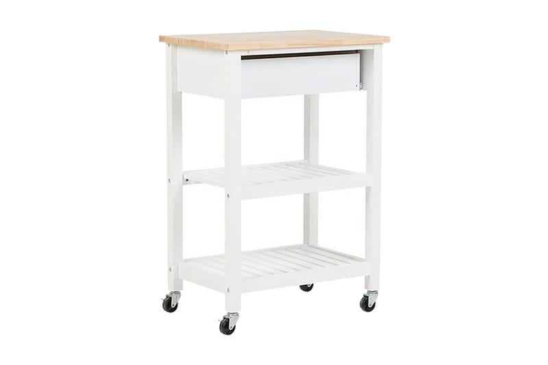 Hiuma Serveringsbord 58 cm, Hvit