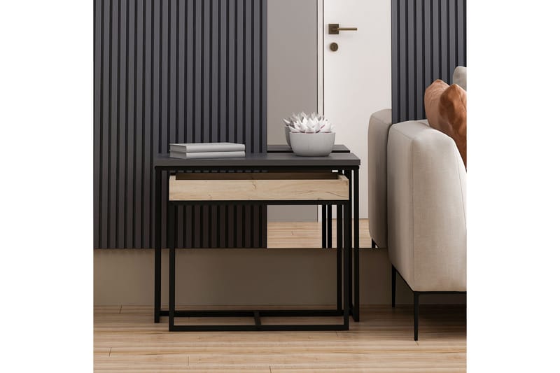 Horace Sidebord 65 cm - Antrasitt - Møbler - Bord - Avlastningsbord - Lampebord & sidebord