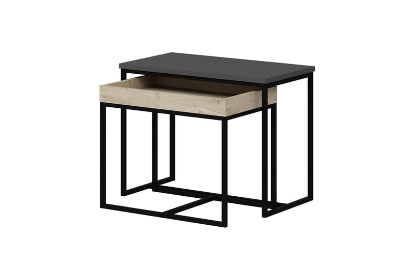 Horace Sidebord 65 cm - Antrasitt - Møbler - Bord - Avlastningsbord - Lampebord & sidebord