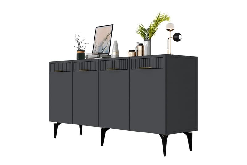 Horatio Konsollbord 150 cm - Antrasitt - Møbler - Bord - Avlastningsbord - Gangbord