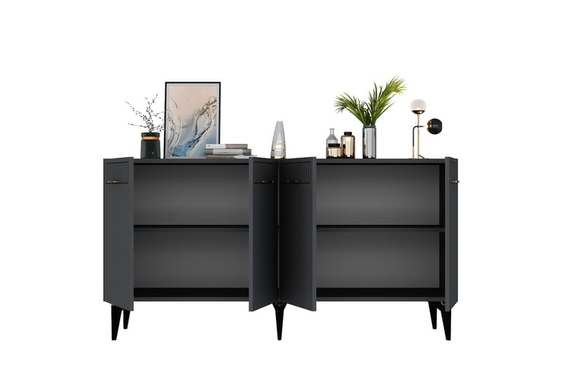 Horatio Konsollbord 150 cm - Antrasitt - Møbler - Bord - Avlastningsbord - Gangbord