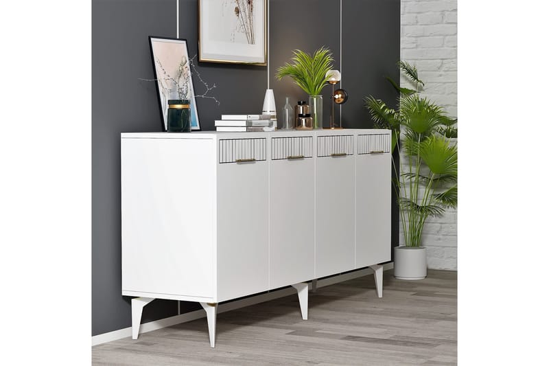 Horatio Konsollbord 150 cm - Hvit - Møbler - Bord - Avlastningsbord - Gangbord