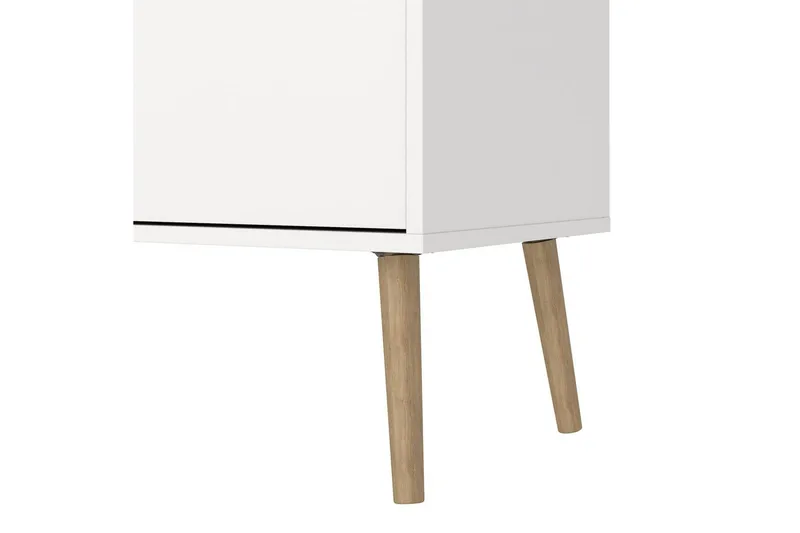 Hostafranc Skjenk 195,7 cm - Hvit - Oppbevaring - Oppbevaringsmøbler - Sideboard & skjenker