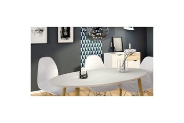 Hostafranc Skjenk 98,7 cm - Hvit - Oppbevaring - Oppbevaringsmøbler - Sideboard & skjenker