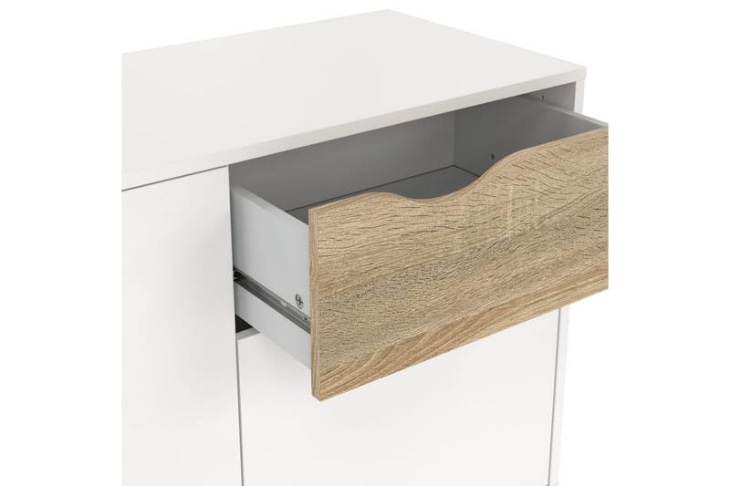 Hostafranc Skjenk 98,7 cm - Hvit - Oppbevaring - Oppbevaringsmøbler - Sideboard & skjenker