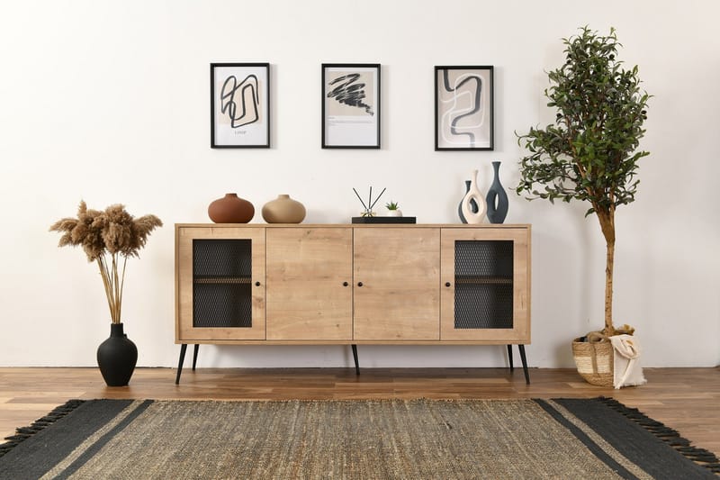 Huff Konsollbord 180 cm - Eik - Møbler - Bord - Avlastningsbord - Gangbord