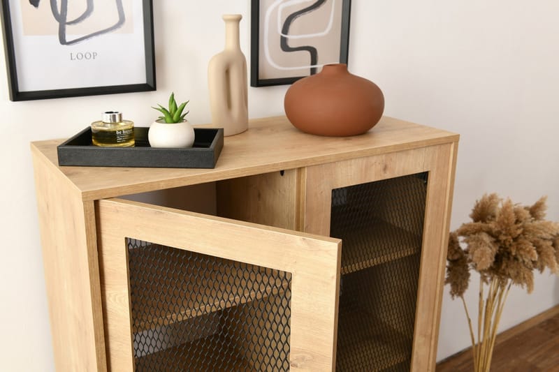 Huff Sidebord 40 cm - Eik - Møbler - Bord - Avlastningsbord - Lampebord & sidebord