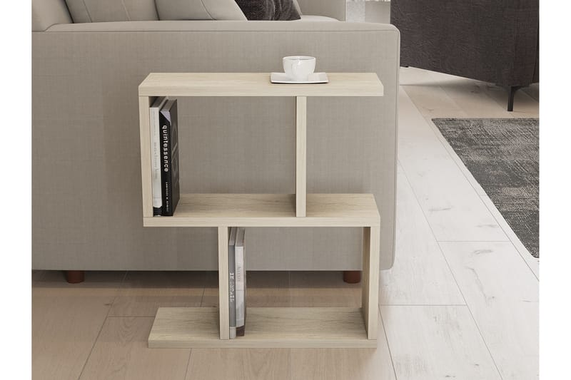 Hui Sidebord 45 cm - Beige - Møbler - Bord - Avlastningsbord - Lampebord & sidebord