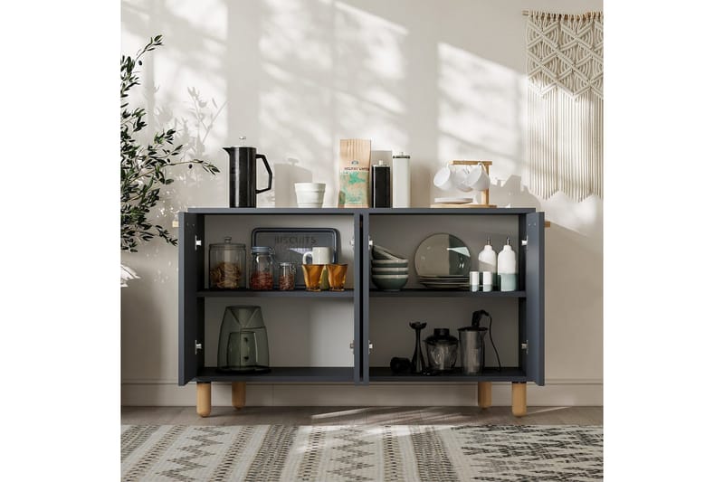 Hungirr Konsollbord 120 cm - Antrasitt - Møbler - Bord - Avlastningsbord - Gangbord