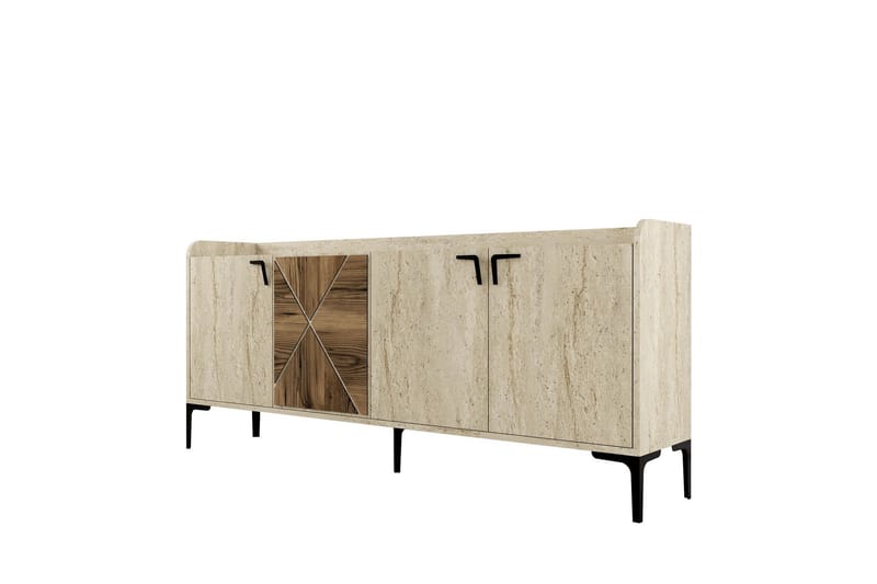 Hungirr Konsollbord 180 cm - Valnøtt/Beige - Møbler - Bord - Avlastningsbord - Gangbord
