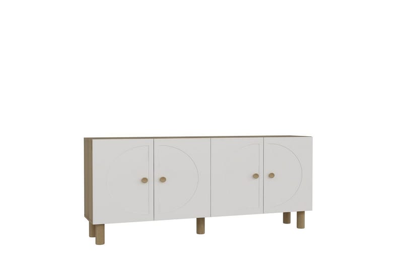 Inci Konsollbord 150 cm - Brun/Hvit - Møbler - Bord - Avlastningsbord - Gangbord