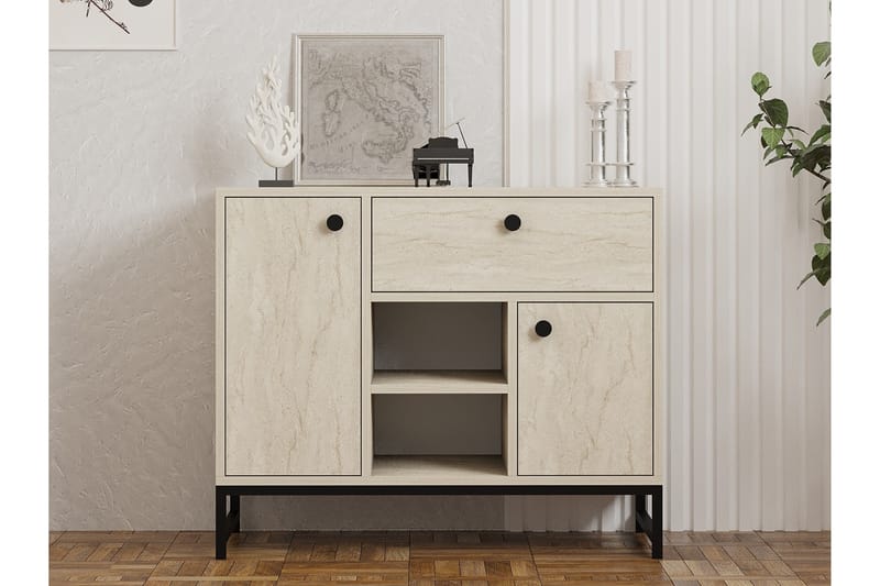 Inci Konsollbord 90 cm - Beige - Møbler - Bord - Avlastningsbord - Gangbord