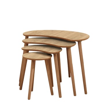 Indumati settbord 75 cm - Eik - Møbler - Bord - Avlastningsbord - Settbord