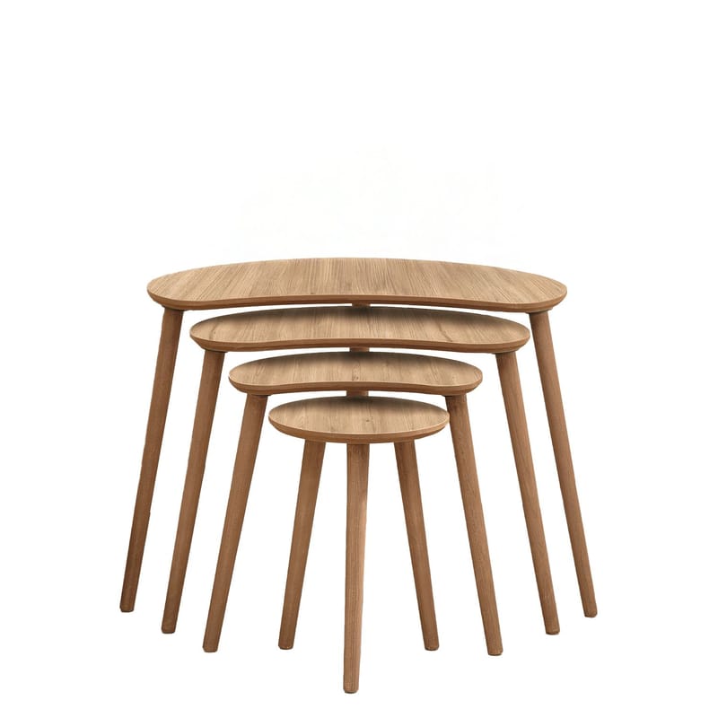 Indumati settbord 75 cm - Eik - Møbler - Bord - Avlastningsbord - Settbord