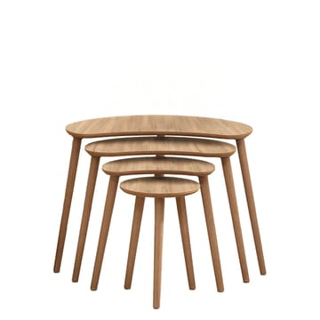 Indumati settbord 75 cm - Eik - Møbler - Bord - Avlastningsbord - Settbord