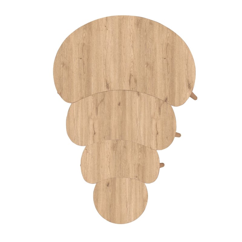 Indumati settbord 75 cm - Eik - Møbler - Bord - Avlastningsbord - Settbord