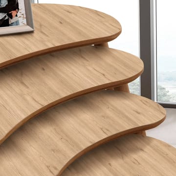 Indumati settbord 75 cm - Eik - Møbler - Bord - Avlastningsbord - Settbord