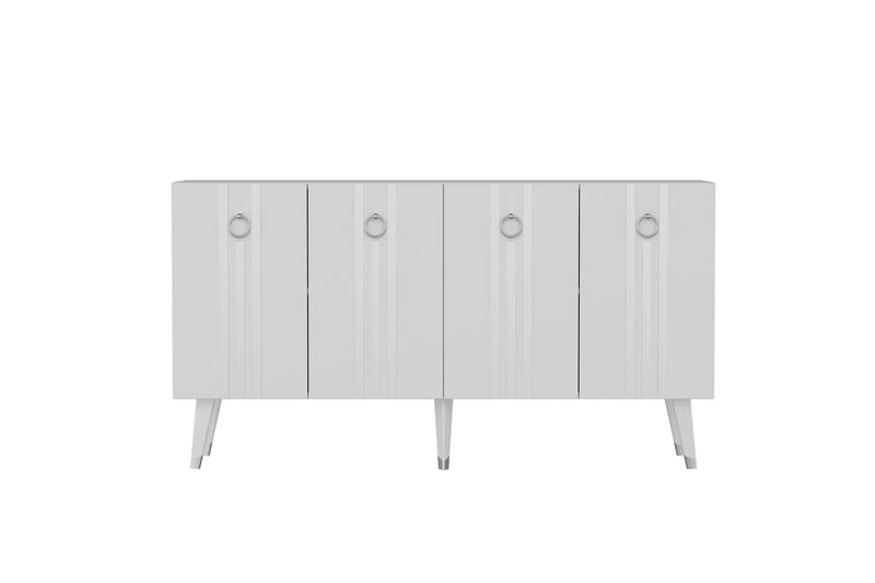 Isil Konsollbord 150 cm - Hvit/Sølv - Møbler - Bord - Avlastningsbord - Gangbord