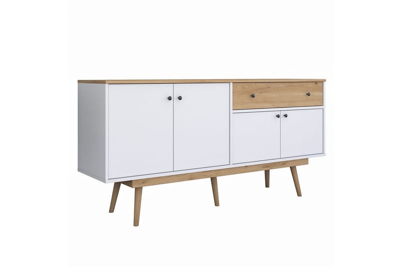Islen Konsollbord 180 cm - Mørkebrun/Hvit - Møbler - Bord - Avlastningsbord - Gangbord