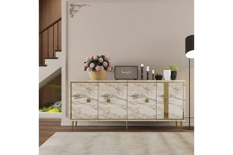 Ivara Konsollbord 150 cm - Beige - Møbler - Bord - Avlastningsbord - Gangbord
