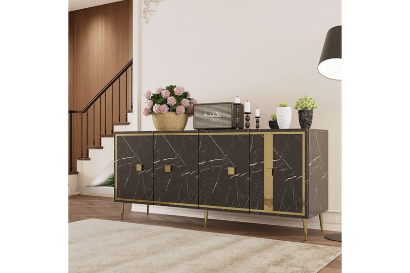 Ivara Konsollbord 150 cm - Svart - Møbler - Bord - Avlastningsbord - Gangbord