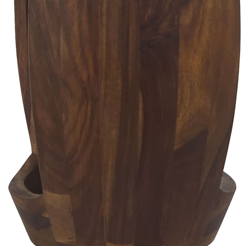 Ivouna Sidebord 30 cm - varm mørkebrun - Møbler - Bord - Avlastningsbord - Lampebord & sidebord