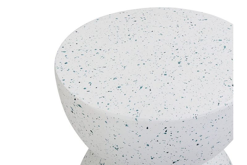 Jacksonville Sidebord 40 cm - Hvit/Blå - Møbler - Bord - Avlastningsbord - Lampebord & sidebord