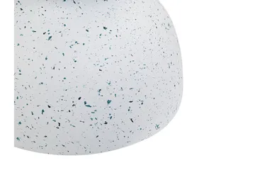 Jacksonville Sidebord 40 cm - Hvit/Blå - Møbler - Bord - Avlastningsbord - Lampebord & sidebord