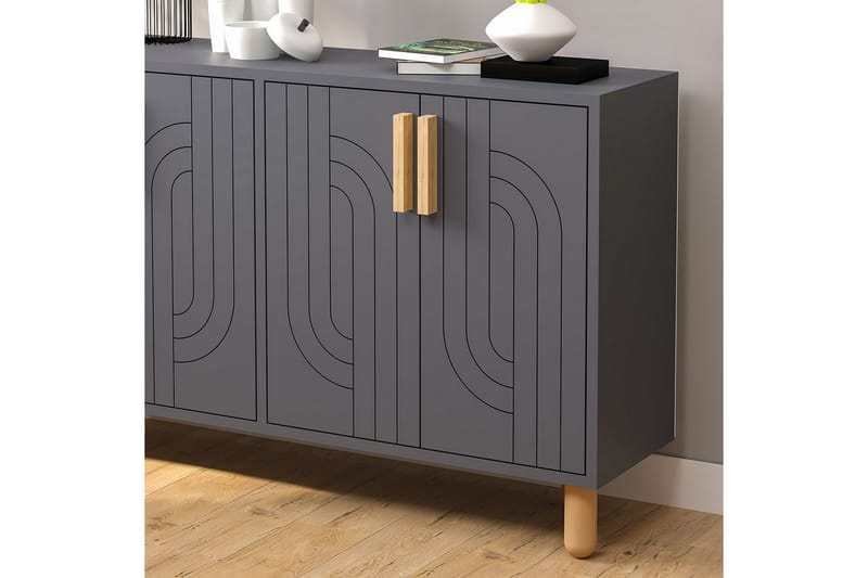 Januka Konsollbord 120 cm - Antrasitt - Møbler - Bord - Avlastningsbord - Gangbord