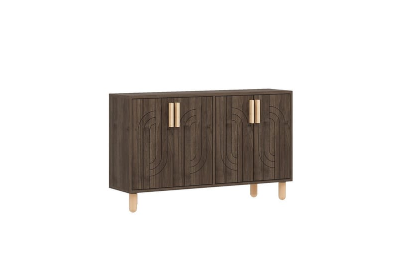 Januka Konsollbord 120 cm - Brun/Mørkfarget tre - Møbler - Bord - Avlastningsbord - Gangbord