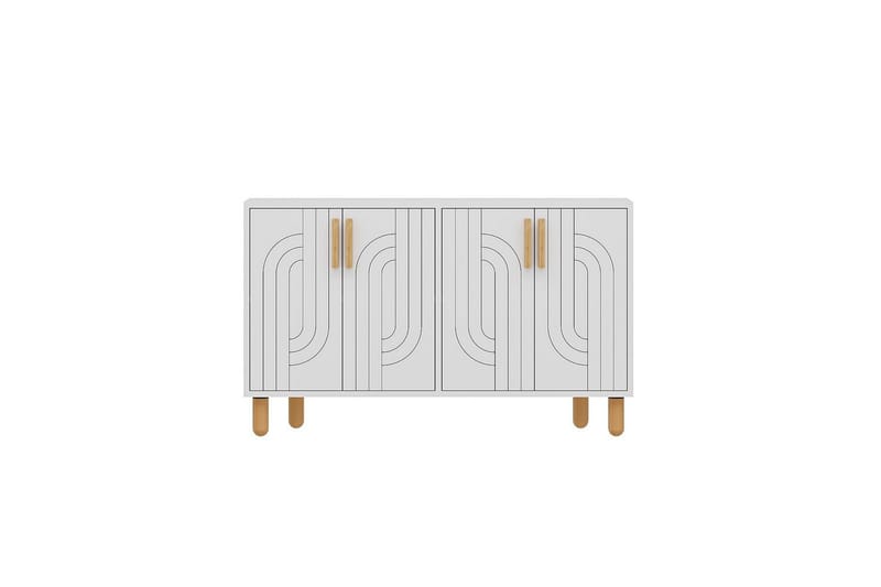 Januka Konsollbord 120 cm - Hvit - Møbler - Bord - Avlastningsbord - Gangbord