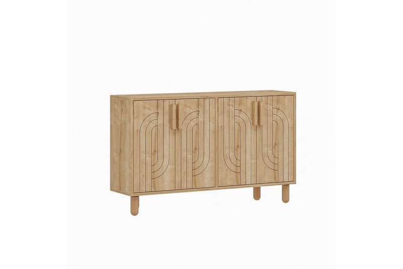 Januka Konsollbord 120 cm - Mellomfarget tre - Møbler - Bord - Avlastningsbord - Gangbord