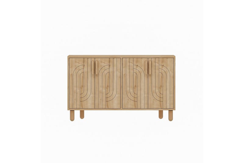 Januka Konsollbord 120 cm - Mellomfarget tre - Møbler - Bord - Avlastningsbord - Gangbord