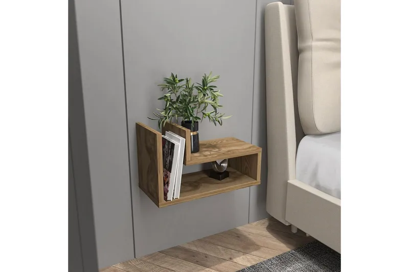 Jarlech Nattbord 45 cm - Eik - Møbler - Bord - Avlastningsbord - Sengebord & nattbord