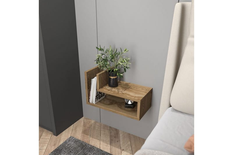 Jarlech Nattbord 45 cm - Eik - Møbler - Bord - Avlastningsbord - Sengebord & nattbord